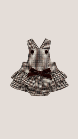 CHOCOLATE HEART ROMPER
