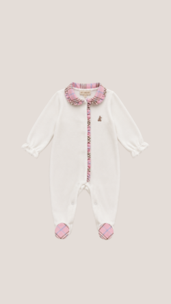 PINK CHATEAU BABYGROW