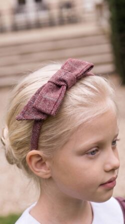 ⁦BURGUNDY MUSE HAIRBAND⁩ – תמונה ⁦2⁩
