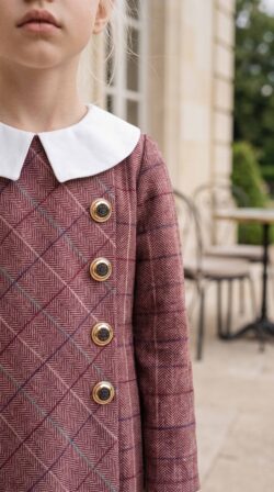 ⁦BURGUNDY MUSE DRESS⁩ – תמונה ⁦3⁩