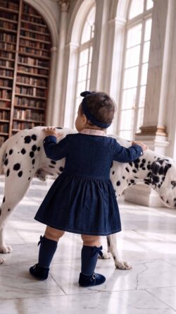 ⁦DENIM ICON BABY DRESS⁩ – תמונה ⁦8⁩