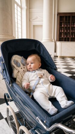 ⁦BLUE CHATEAU BLANKET⁩ – תמונה ⁦3⁩