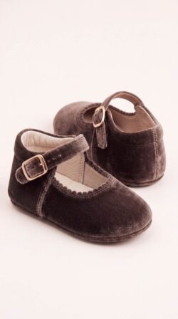 MOCHA PRE-WALKER SHOES