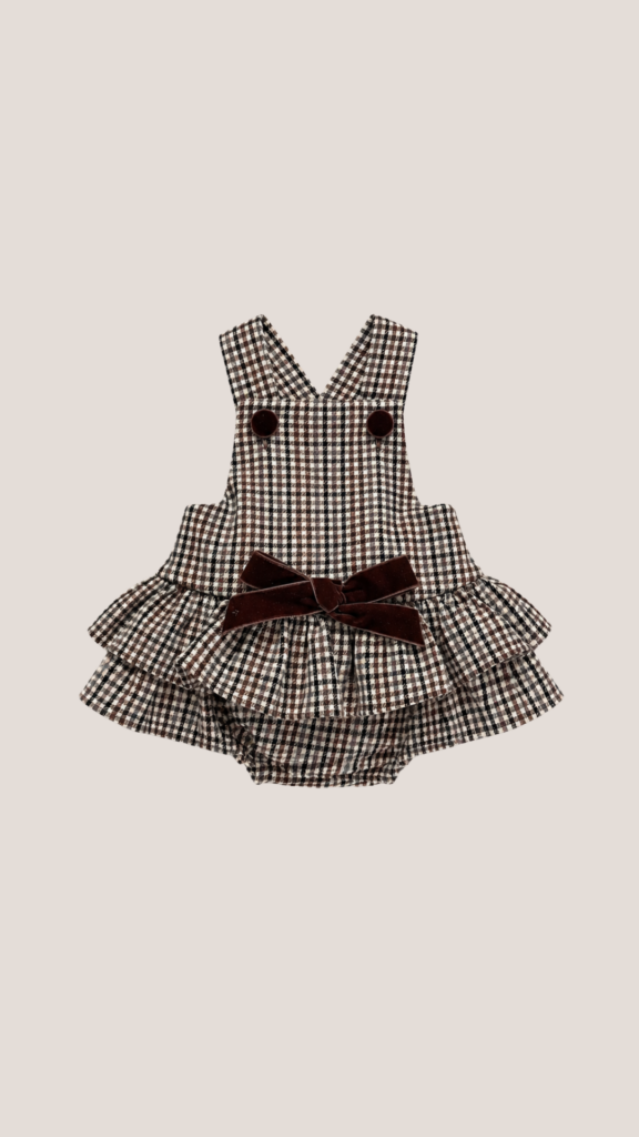 CHOCOLATE HEART ROMPER