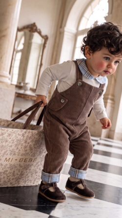 BLUE CHATEAU BABY SET