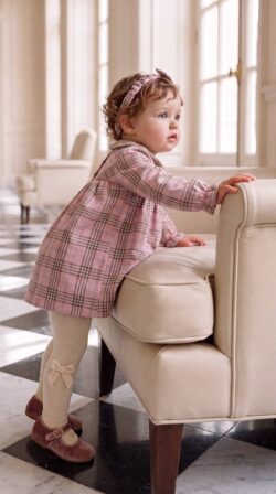 ⁦PINK CHATEAU BABY DRESS⁩ – תמונה ⁦5⁩
