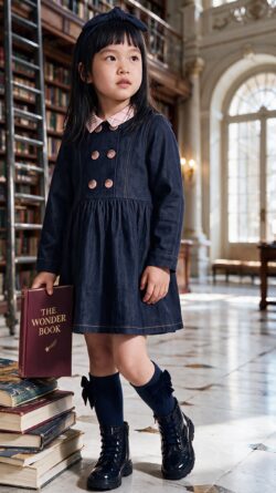 ⁦DENIM ICON DRESS⁩ – תמונה ⁦4⁩