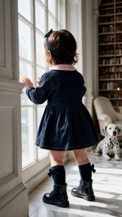 ⁦DENIM ICON BABY DRESS⁩ – תמונה ⁦4⁩