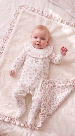 ⁦capsule pale pink babygrow⁩ – תמונה ⁦4⁩