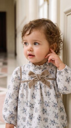 ⁦VINTAGE BLOOM BABY DRESS⁩ – תמונה ⁦4⁩