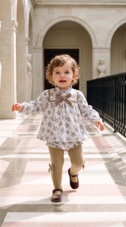 VINTAGE BLOOM BABY DRESS