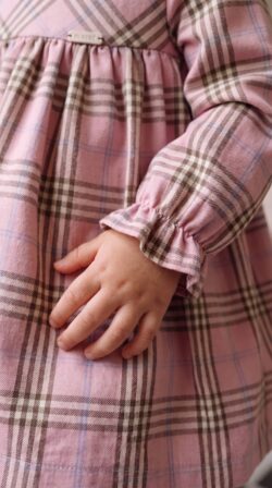 PINK CHATEAU BABY DRESS detail