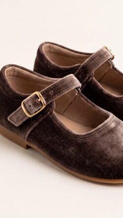 ⁦MOCHA VELVET BALLERINAS⁩ – תמונה ⁦2⁩
