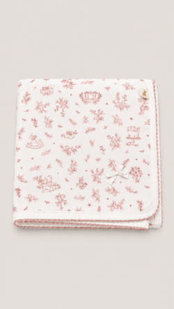 CAPSULE PALE PINK BLANKET